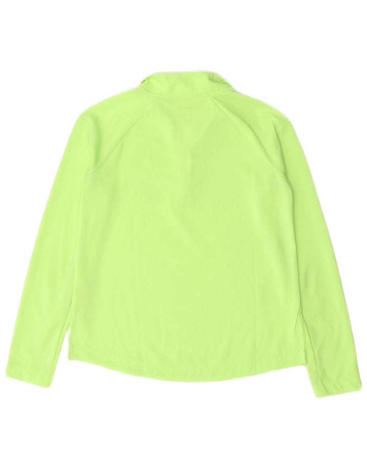 Nike Jungen Dri Fit Pullover-Trainingsoberteil mit Reißverschluss, 13–14 Jahre, Grün