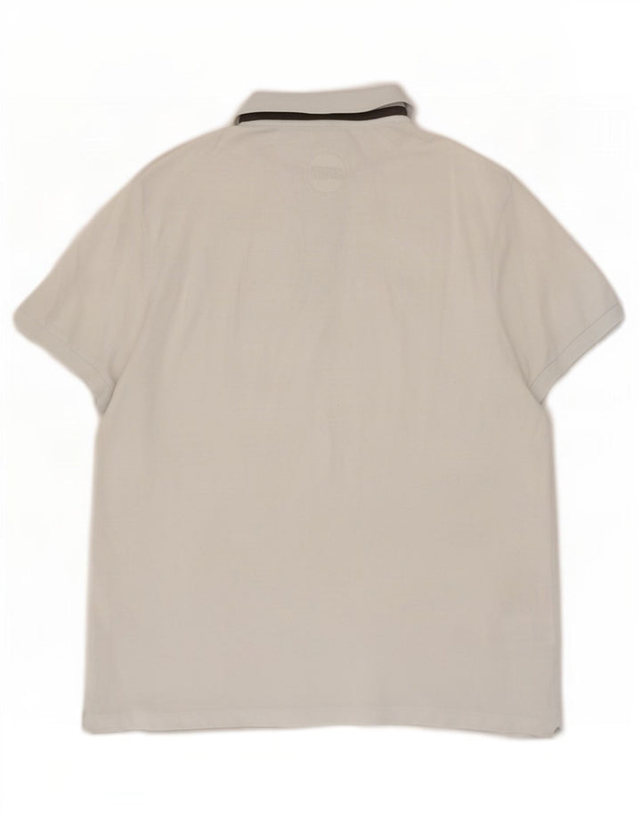 Colmar Herren-Poloshirt, groß, weiß, Elasthan