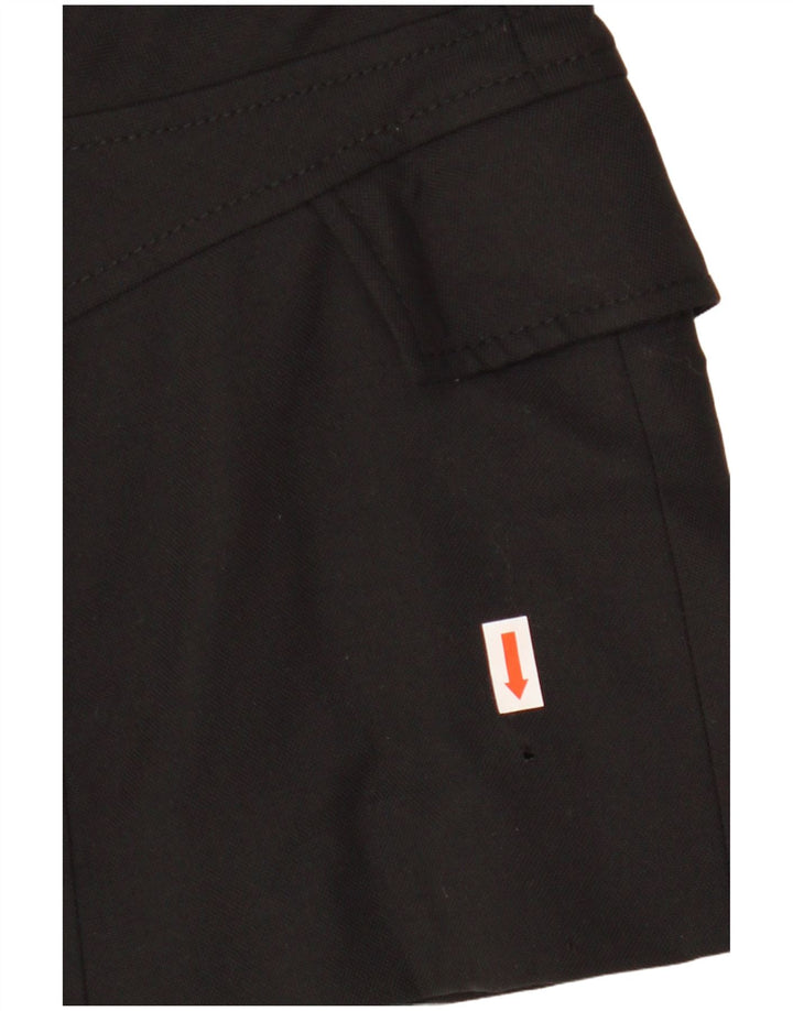 REISS Damen 1-Knopf-Blazerjacke UK 8 Small Schwarze Wolle