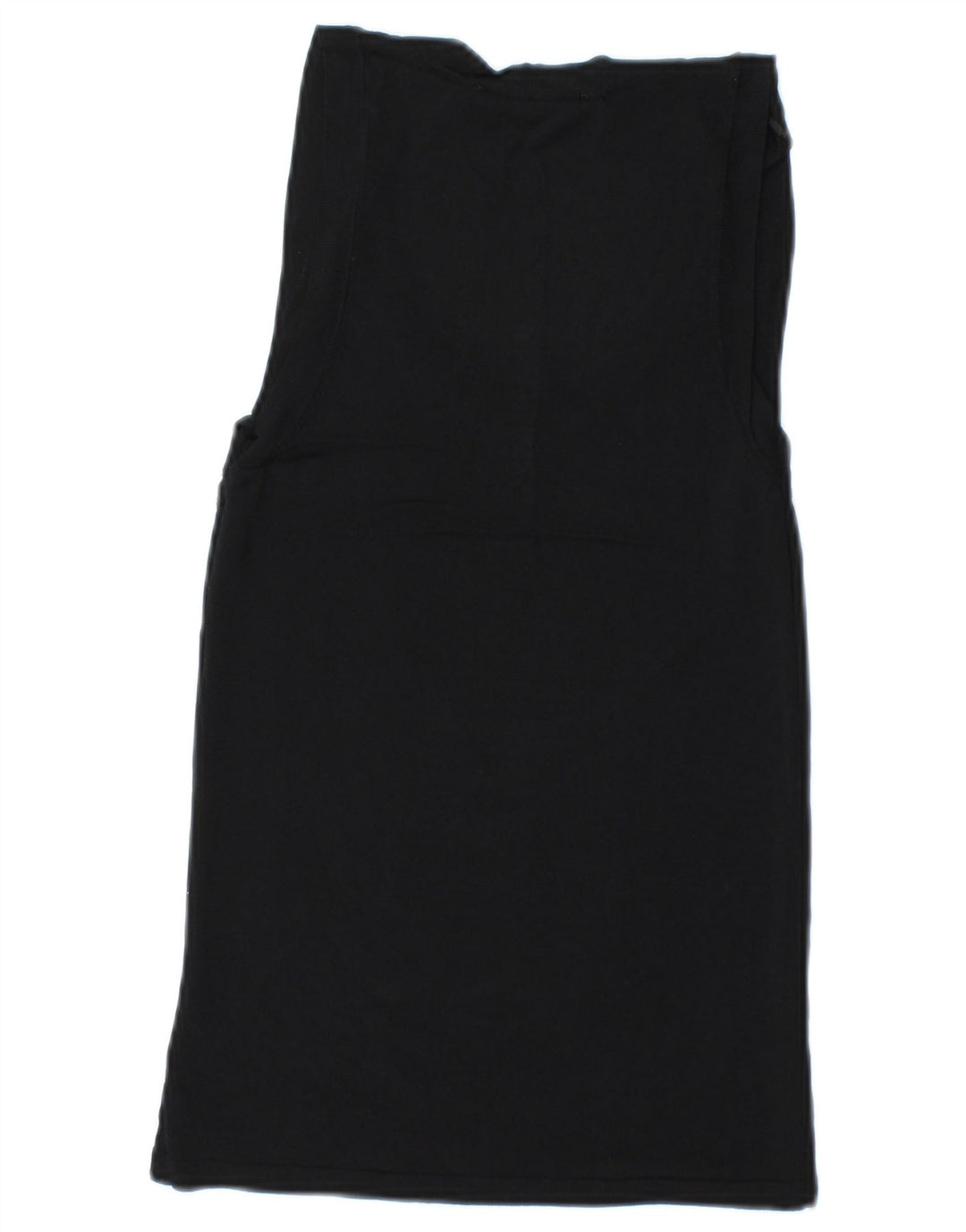Zara Damen Weste Top UK 8 Small Schwarz
