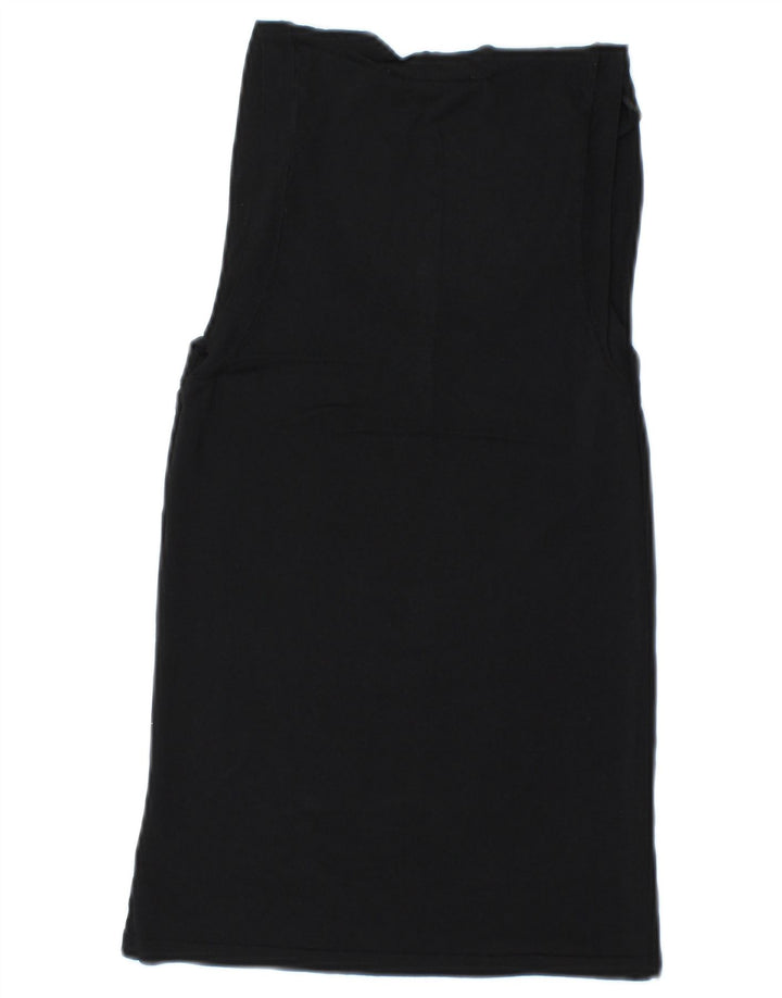 Zara Damen Weste Top UK 8 Small Schwarz