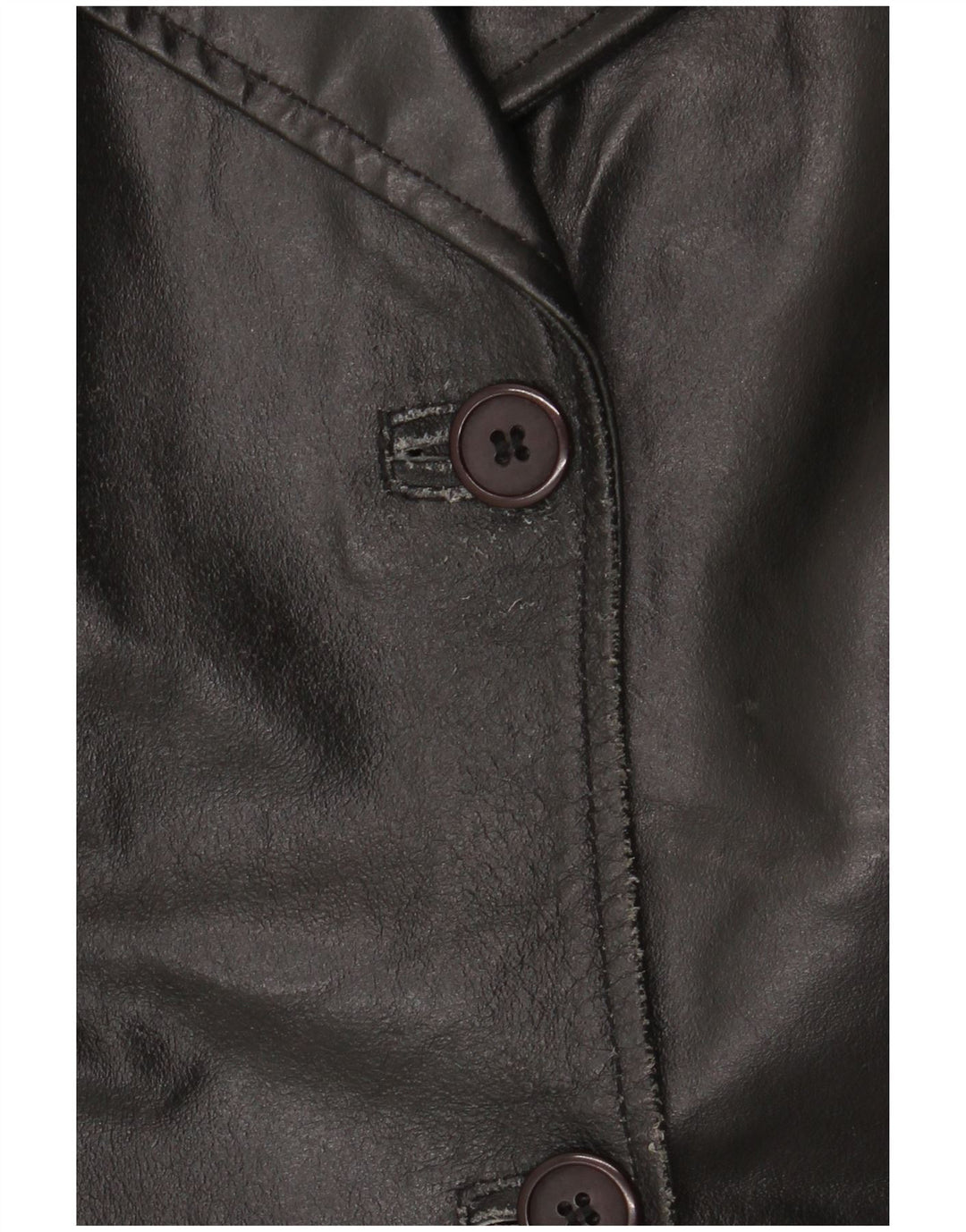 K'S Damen Lederjacke IT 48 XL Schwarz