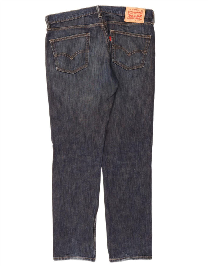 Levi's Herren 511 Slim Jeans W34 L32 Marineblau Baumwolle