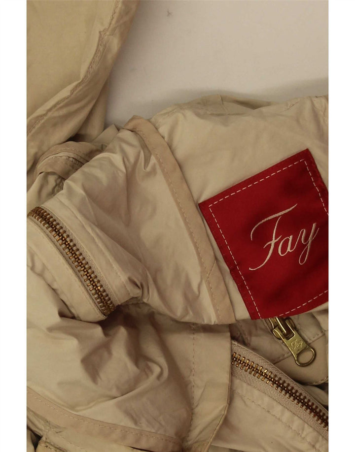 Fay Damen Crop Utility Jacke UK 8 Small Beige