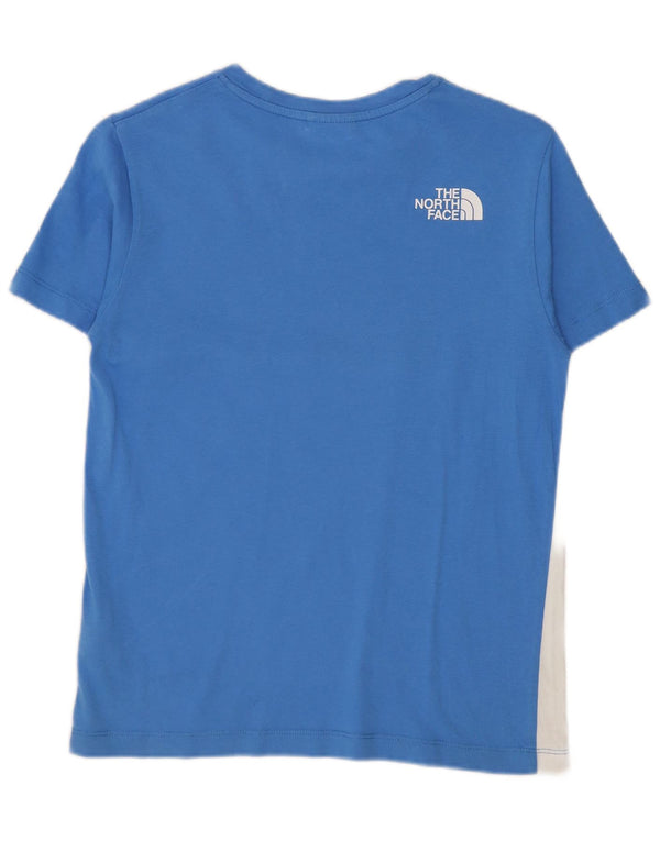 The North Face Jungen-T-Shirt mit Grafik, 11–12 Jahre, Größe L, Blau, Farbblock