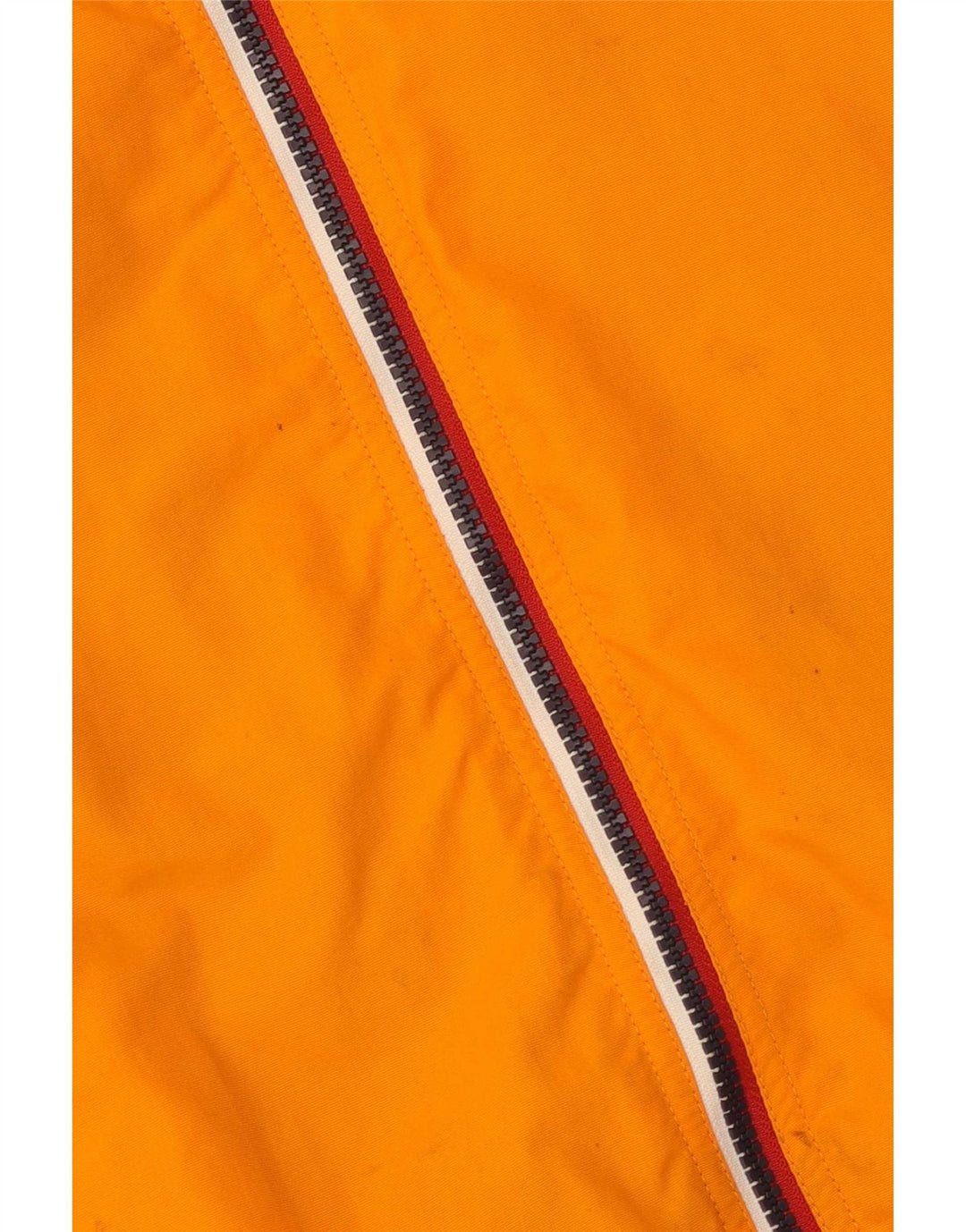 Tommy Hilfiger Herren Bomberjacke UK 38 Medium Orange Colourblock Polyamid