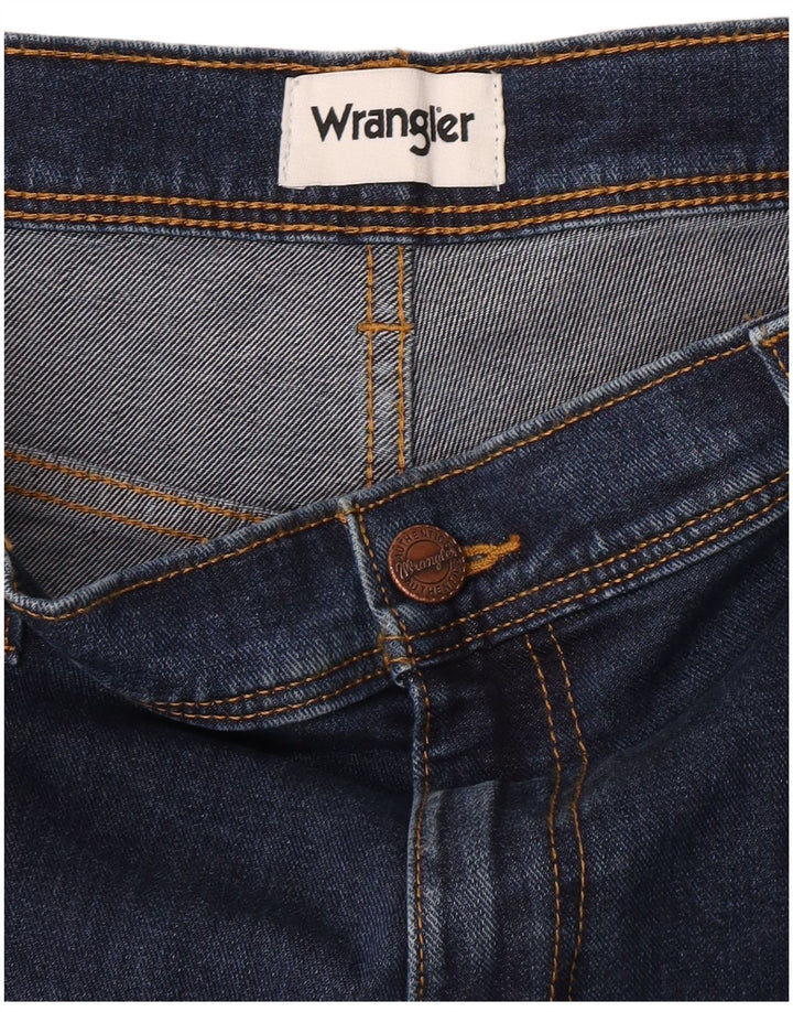 Wrangler Herren Straight Jeans W36 L30 Blau