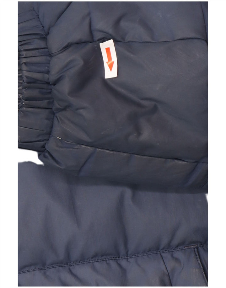 Tommy Hilfiger Herren Wattierte Jacke UK 42 XL Marineblau Polyester
