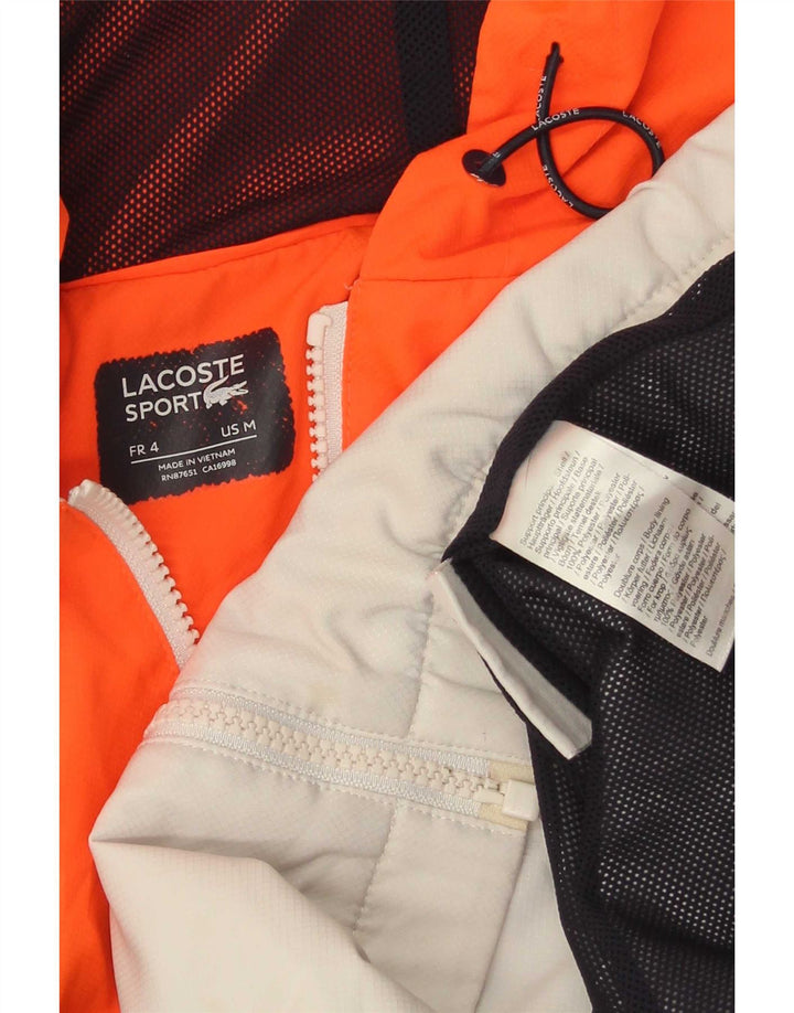Lacoste Herren-Trainingsanzugoberteil, Jacke, Größe 4, mittel, mehrfarbig, Farbblock