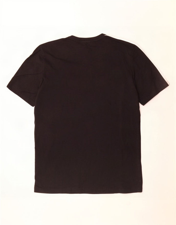 Adidas Herren T-Shirt Top 2XL Schwarz Baumwolle