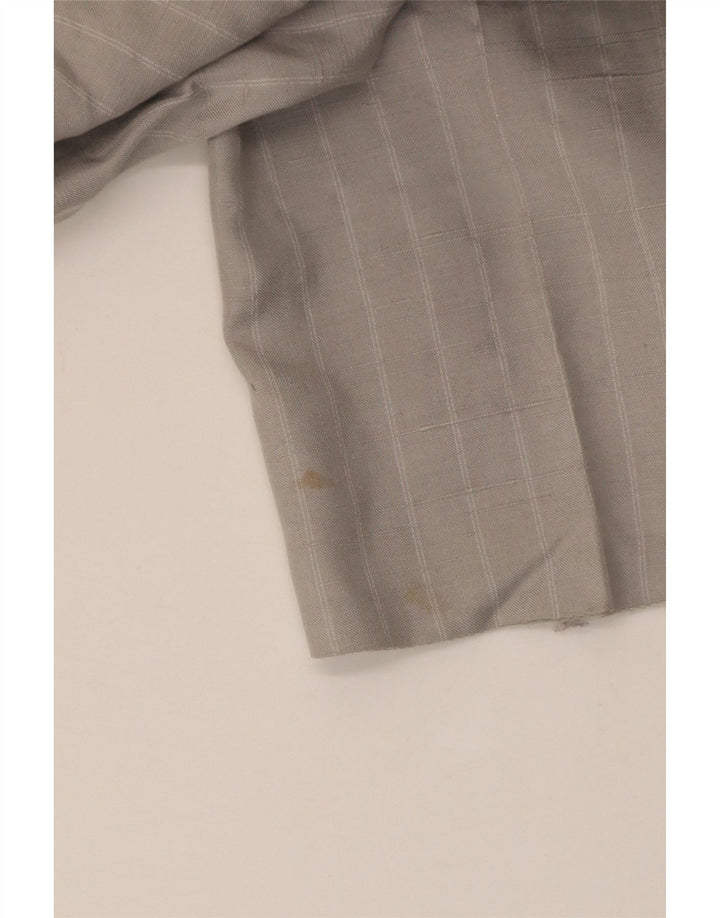 Vintage Herren 2-teiliger Anzug IT 50 Medium W30 L30 Graue Nadelstreifenseide