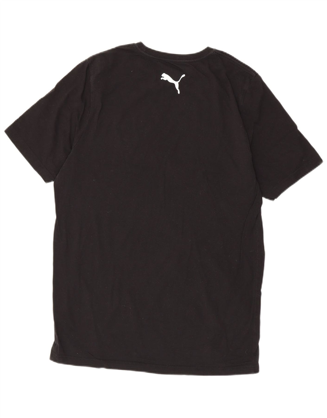 Puma Herren T-Shirt Top Large Schwarz Baumwolle