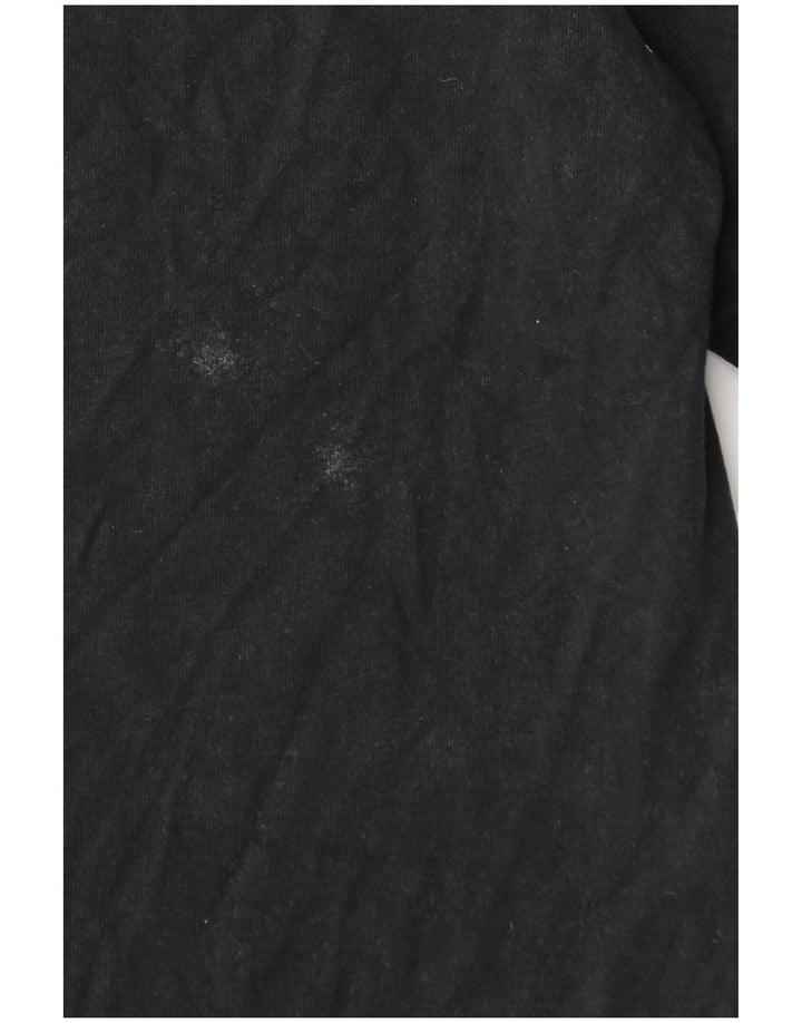 JORDAN Herren Grafik-T-Shirt-Oberteil aus mittelschwarzer Baumwolle