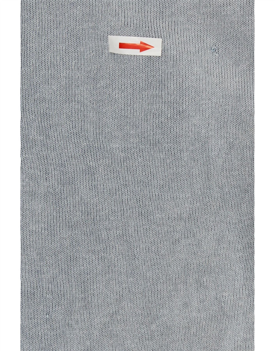 Jack & Jones Herren-Pullover mit U-Boot-Ausschnitt, mittelblaue Baumwolle