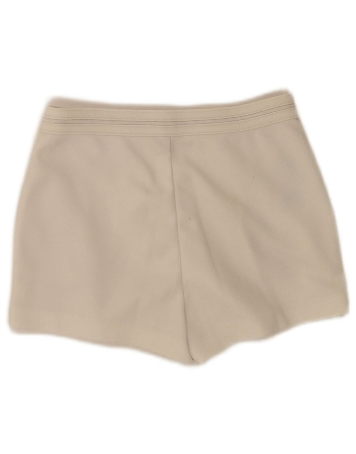 Sergio Tacchini Damen Chinoshorts IT 42 Medium W26 Weiß