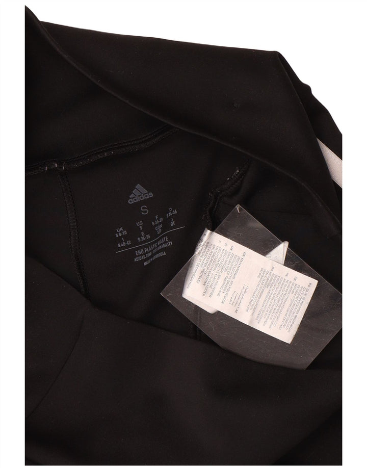 Adidas Damen Aeroready Leggings UK 8/10 Small Schwarz Polyester