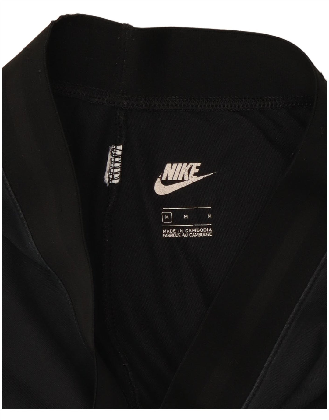 Nike Damen Graphic Leggings UK 12 Medium Schwarz