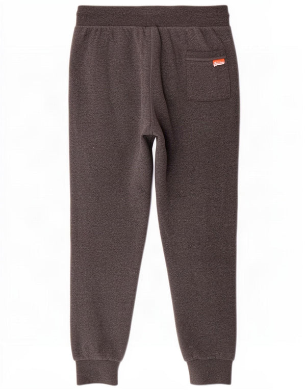 Superdry Damen Trainingshose Jogger UK 16 Large Grey Flecked Sports