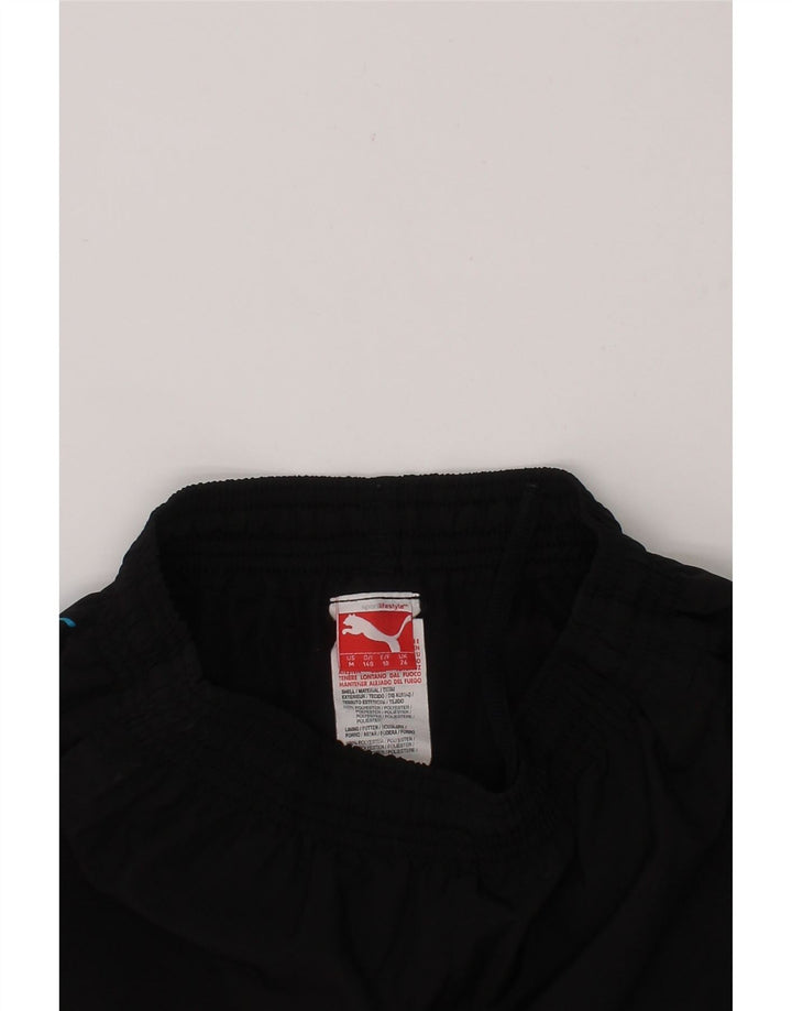 PUMA Boys Graphic Bermuda Sport Shorts 9-10 Years  Black Polyester Vintage Puma and Second-Hand Puma from Messina Hembry 