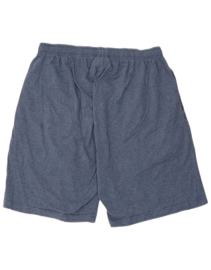 Puma Herren-Sportshorts, groß, marineblau gesprenkelte Baumwolle