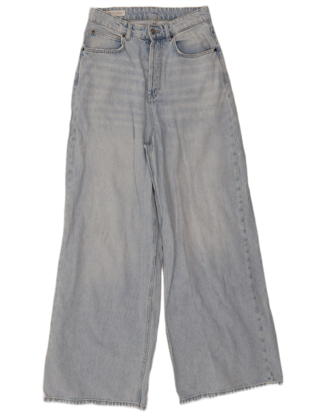 ZARA Herren-Jeans mit weitem Bein, EU 36, XS, B29, L31, blaue Baumwolle