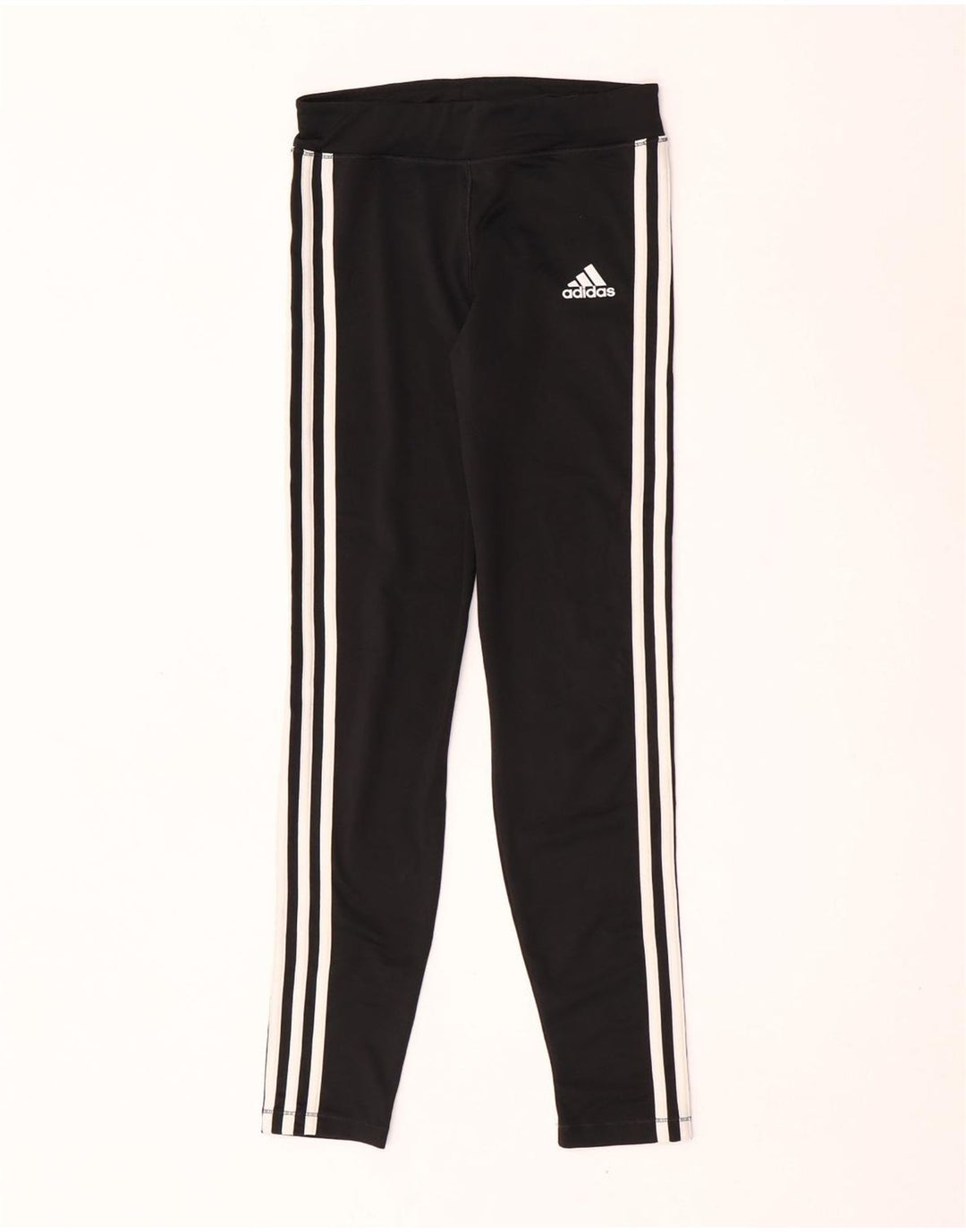 Adidas Climalite-Leggings für Mädchen, 13–14 Jahre, groß, schwarzes Polyester