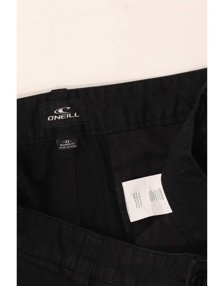 O'Neill Herren Relaxed Fit Cargo Shorts W32 Mittelschwarze Baumwolle