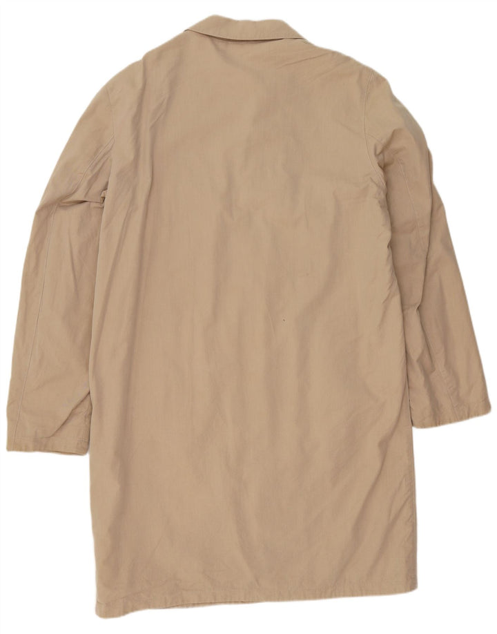 Hugo Boss Herrenmantel UK 42 XL Beige Baumwolle