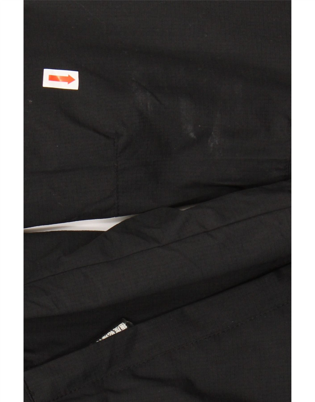 SUPERDRY Damen-Windbreakerjacke mit Kapuze, UK 12, Mittelschwarzes Nylon