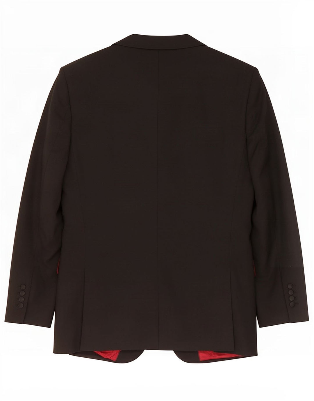 Marks & Spencer Herren-Blazer mit 2 Knöpfen, UK 40, Mittelschwarz, Polyester