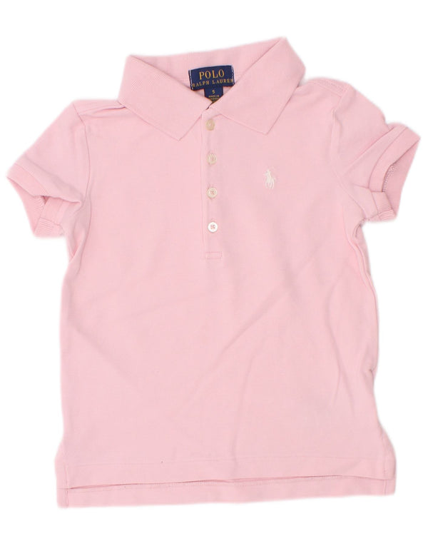 Polo Ralph Lauren Mädchen-Hemd, 4–5 Jahre, Rosa, Baumwolle