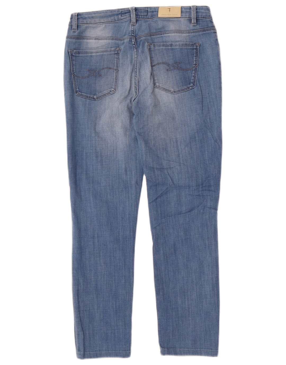 Trussardi Damen-Crop-Jeans W28 L26 Blau