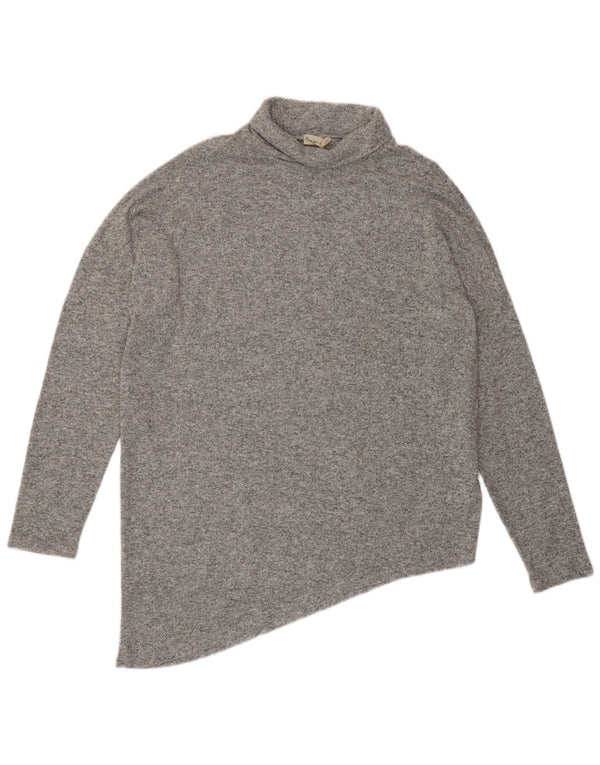 Phase Eight Damen Rollkragenpullover UK 18 XL Graue Viskose