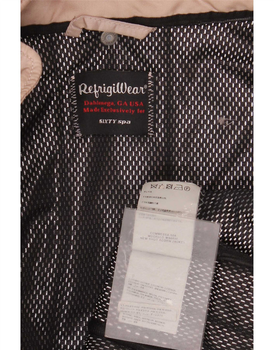 Refrigiwear Wattierte Damenjacke mit Kapuze, UK 10, Small, Beige, Polyamid