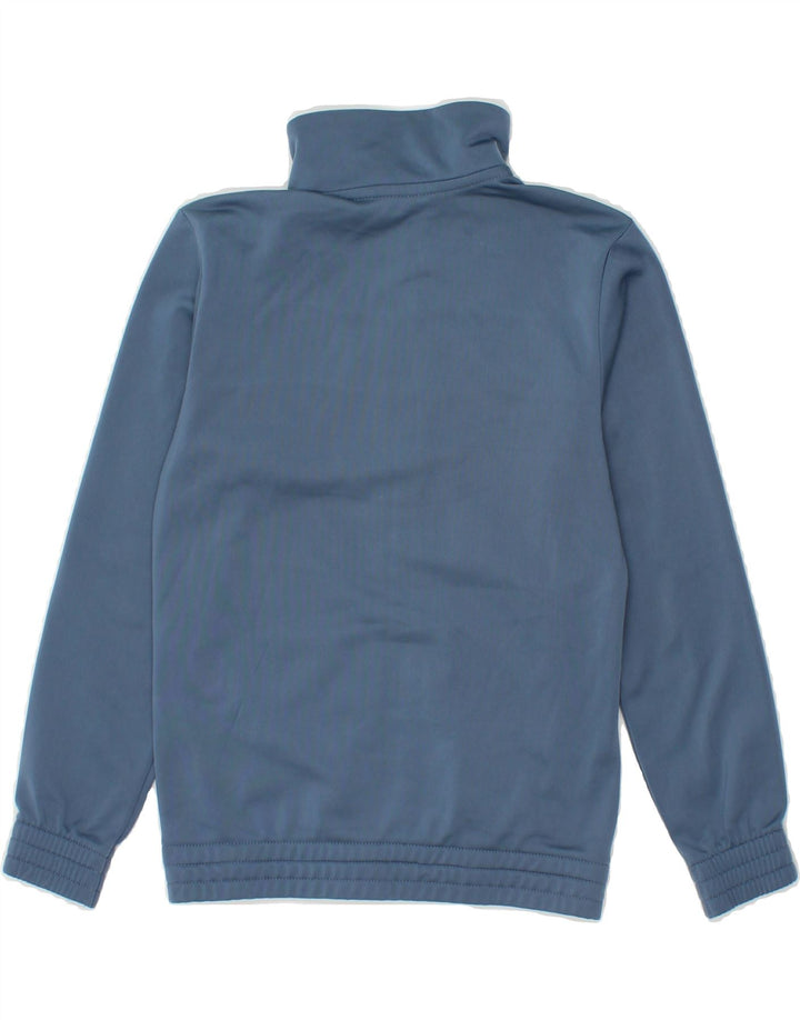 ADIDAS Boys Graphic Tracksuit Top Jacket 7-8 Years Blue Colourblock Vintage Adidas and Second-Hand Adidas from Messina Hembry 