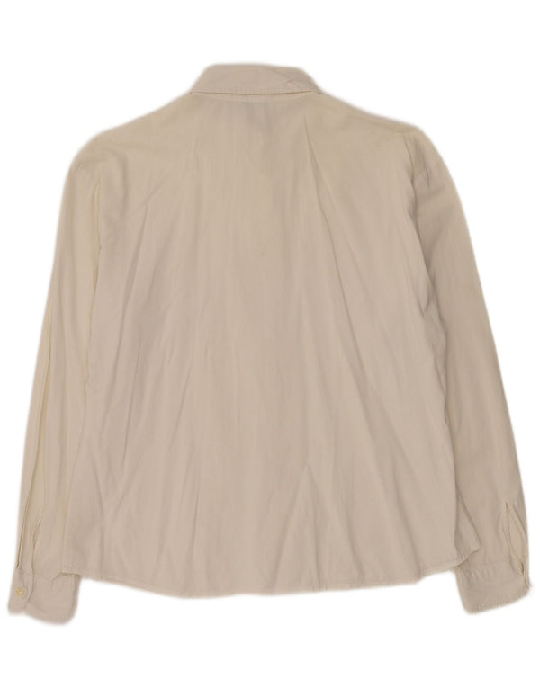 BENETTON Damen Hemd UK 18 XL Weiß