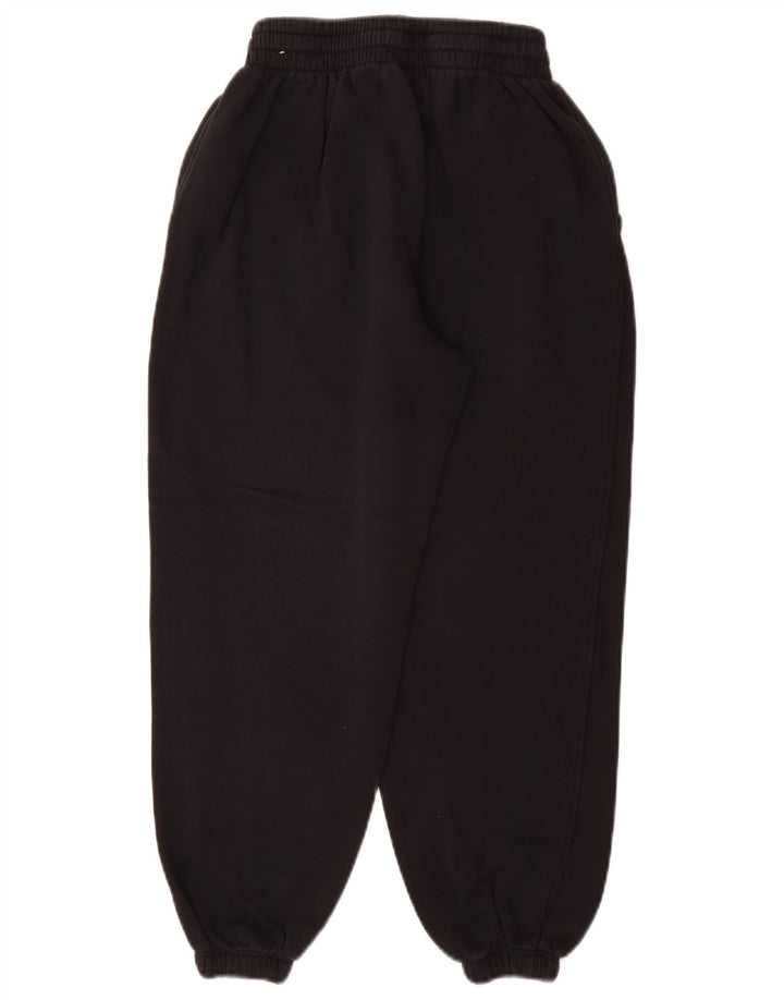 NIKE Boys Tracksuit Trousers Joggers 10-11 Years Medium  Black Cotton