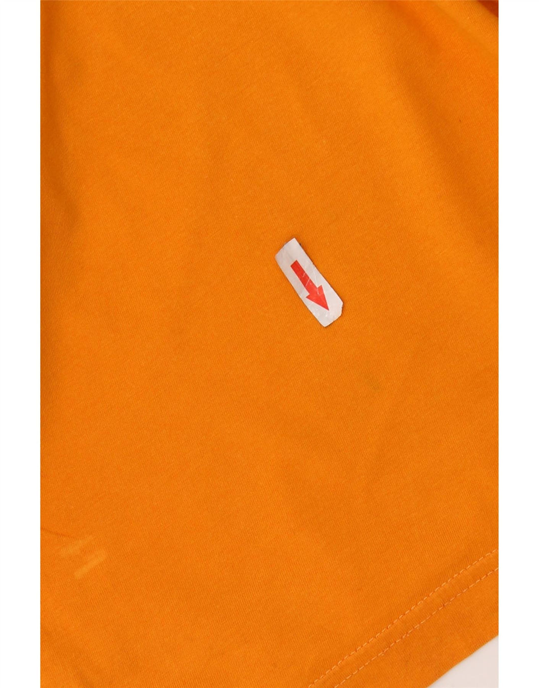 DIADORA Herren-T-Shirt mit Grafik, Größe L, Orange, Baumwolle