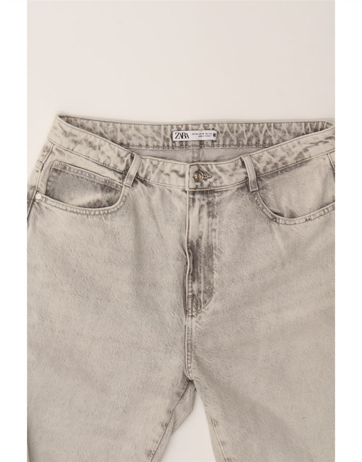 ZARA Womens High Waist Jeans EU 42 Large W32 L29 Grey Vintage Zara and Second-Hand Zara from Messina Hembry 