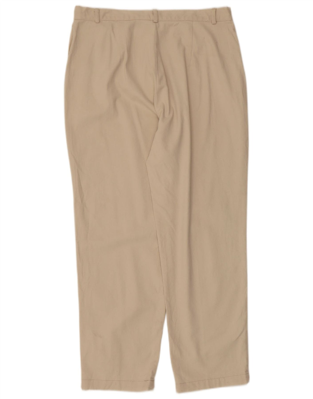 Dockers Damen-Freizeithose mit hoher Taille, US 14, XL, W34, L27, Beige, Baumwolle