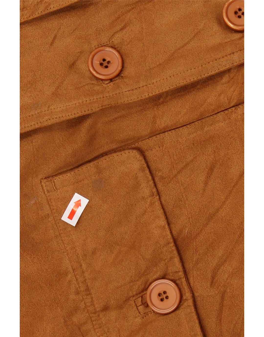 BRUGI Herren Bomberjacke UK 42 XL Braunes Polyester