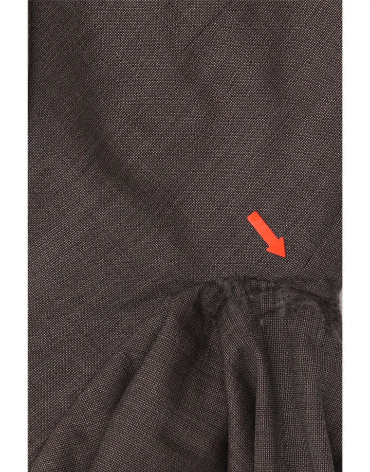 BURBERRYS Mens 3 Button Blazer Jacket IT 50 Large Grey Wool Vintage Burberrys and Second-Hand Burberrys from Messina Hembry 