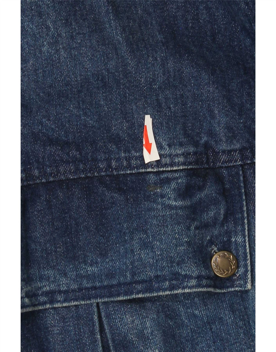 Vintage Herren Jeansjacke UK 42 XL Blaue Baumwolle