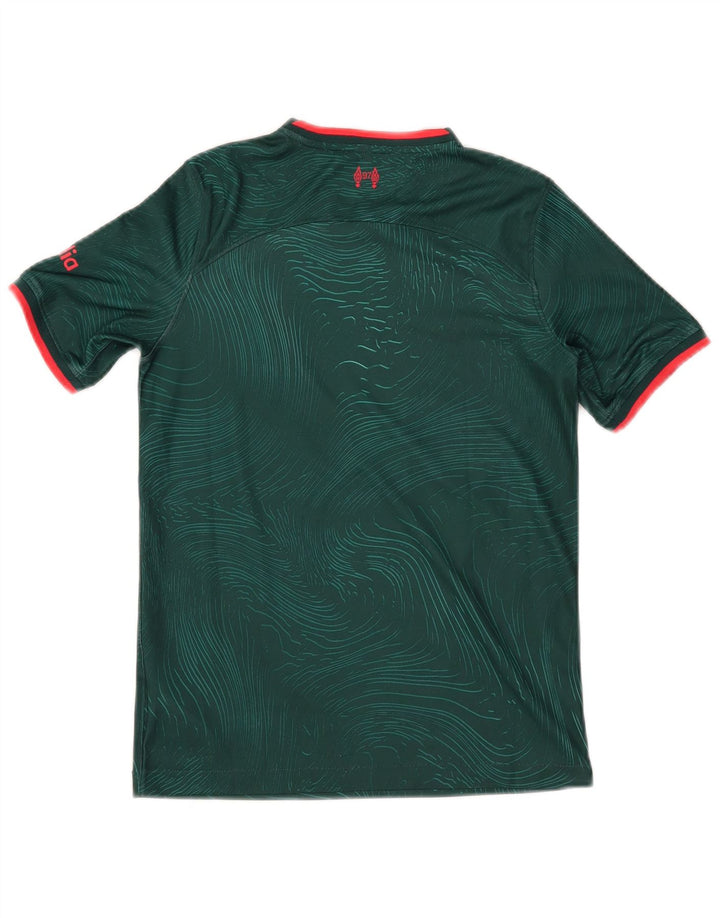 NIKE Grafik-T-Shirt für Jungen, 11–12 Jahre, grünes Polyester