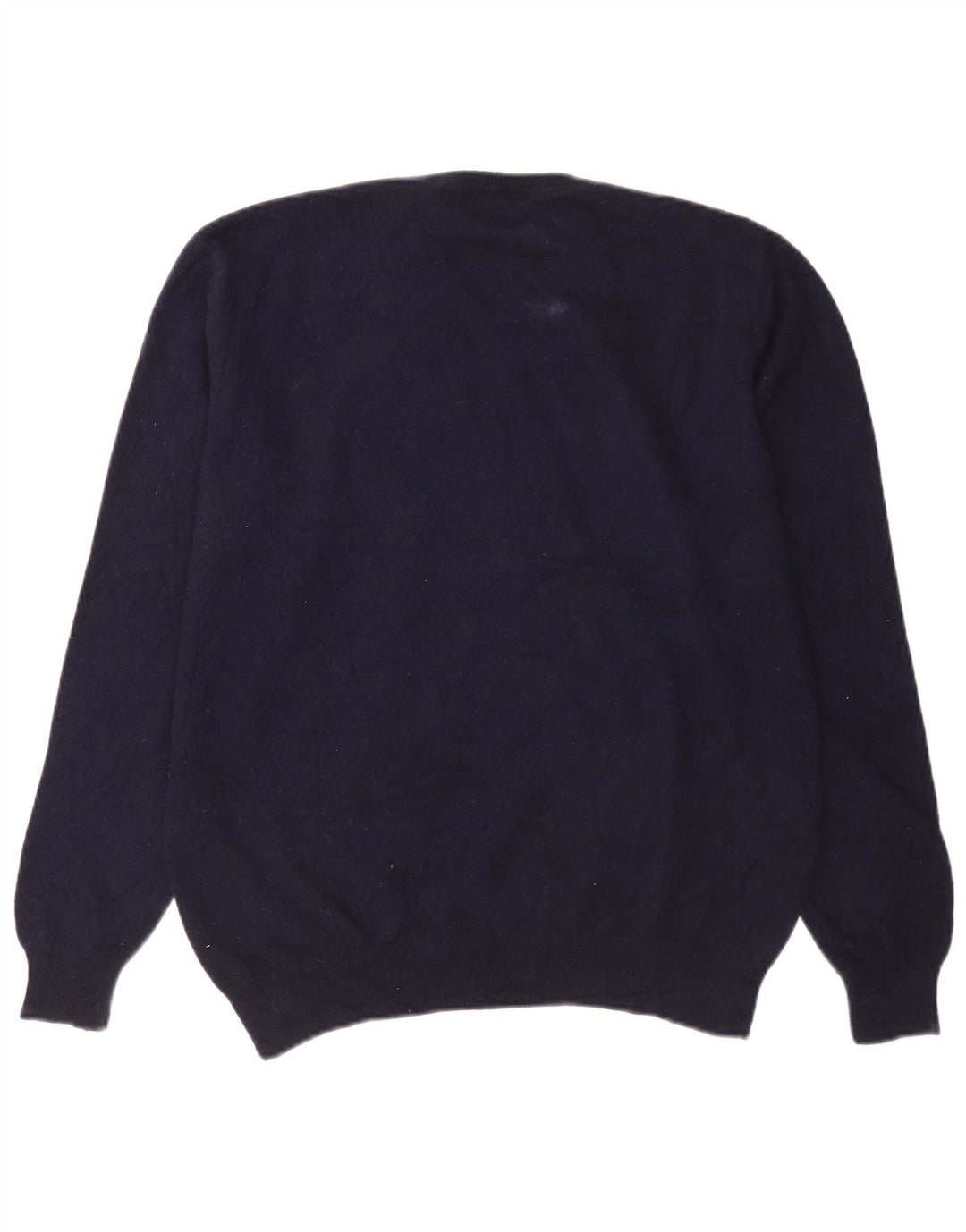 Marks & Spencer Herren-Pullover mit V-Ausschnitt, groß, marineblauer Kaschmir