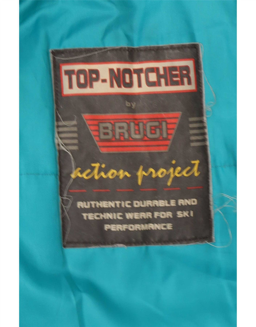 Brugi Herren-Skijacke mit Kapuze, UK 40, Größe L, Blau, Farbblock