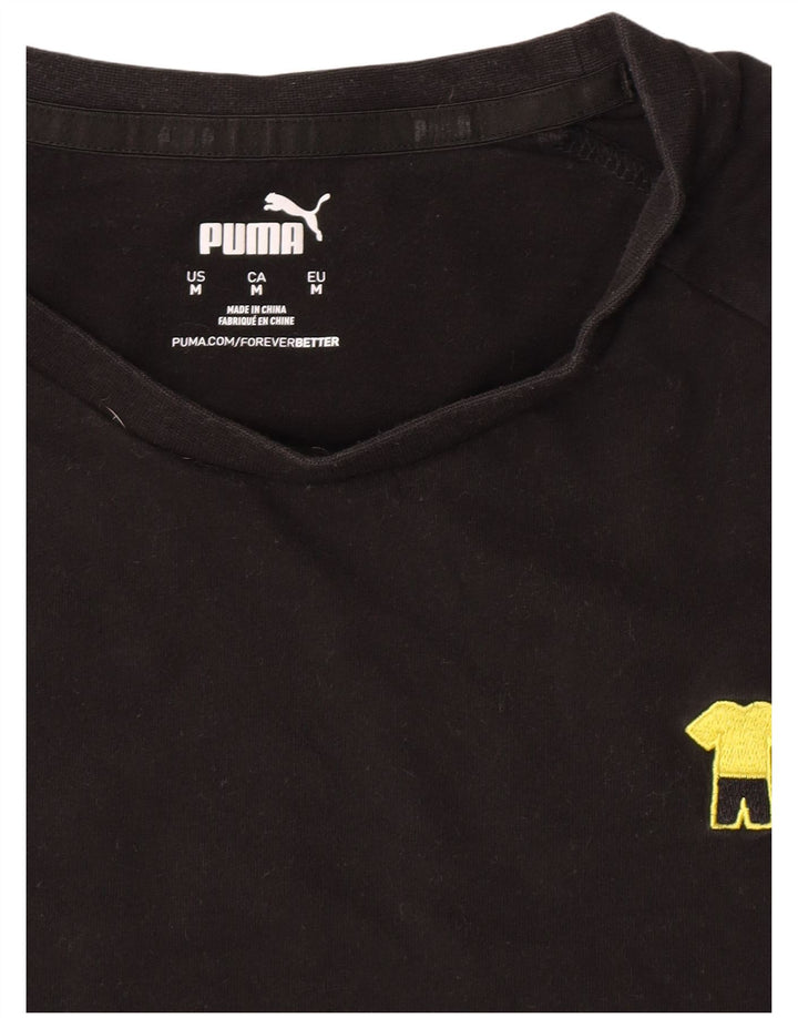 Puma Herren T-Shirt Top Medium Schwarz