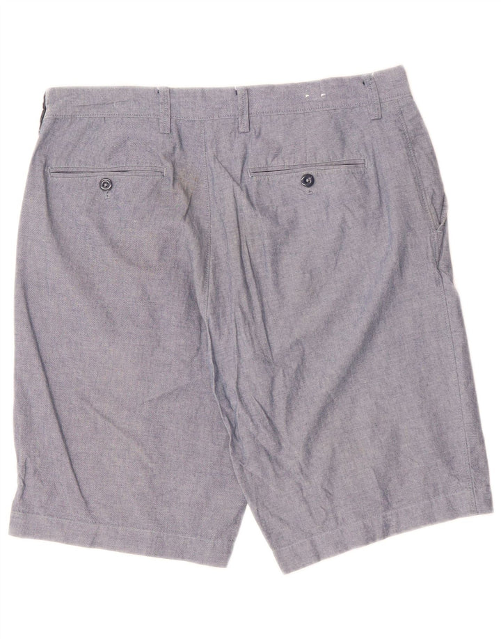 J. CREW Herren Chinoshorts W33 mittelblaue Baumwolle