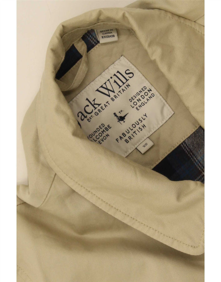 Jack Wills Herren Bomberjacke UK 34 XS Beige