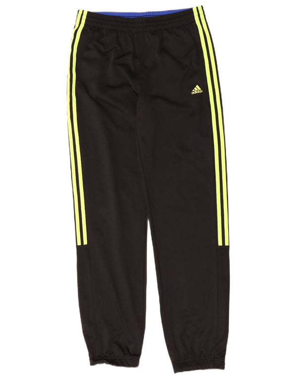 Adidas Jungen-Trainingshose, Jogginghose, 15–16 Jahre, Schwarz, Farbblock